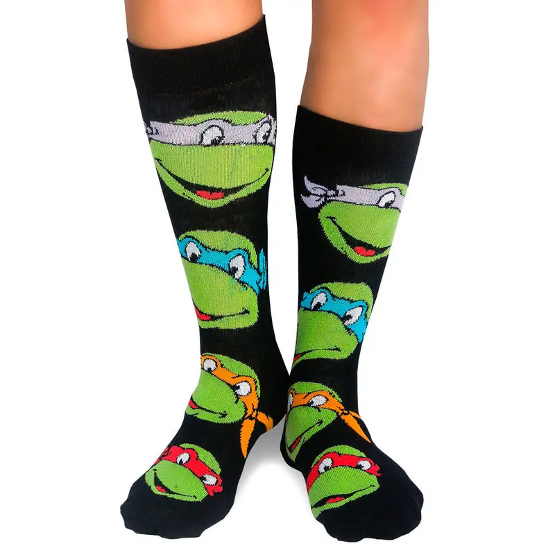 Teenage Mutant Ninja Turtles 2 pack assorted socks product photo