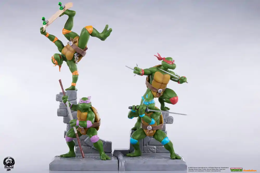 Teenage Mutant Ninja Turtles PVC Statue 4-pack  product photo