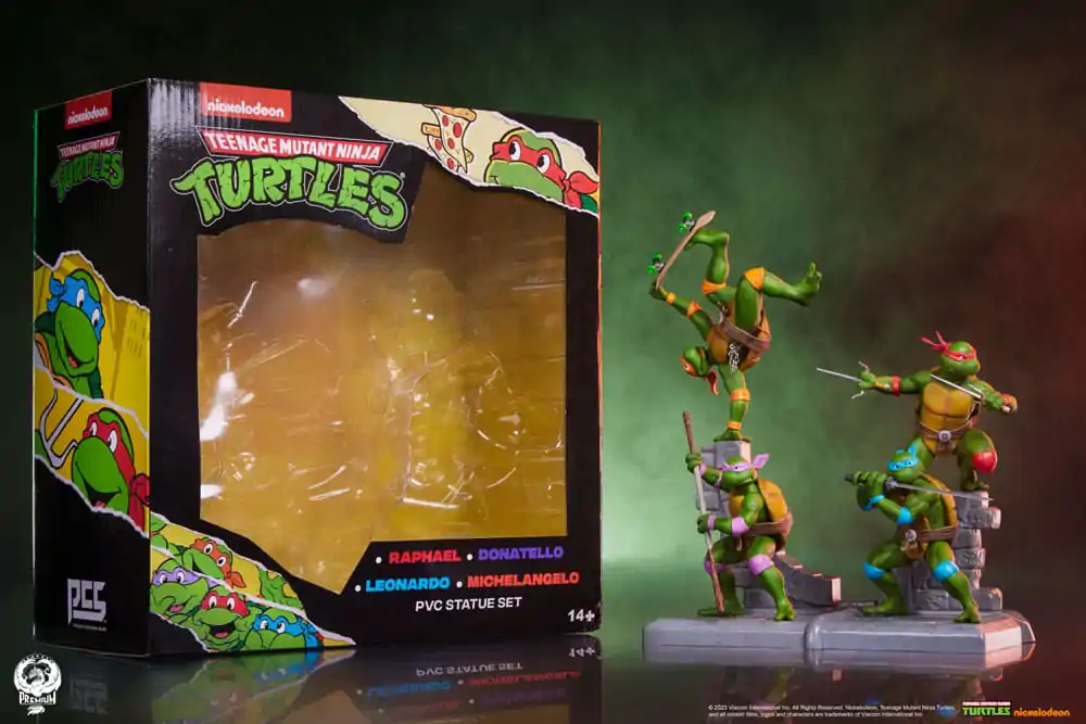 Teenage Mutant Ninja Turtles PVC Statue 4-pack  product photo