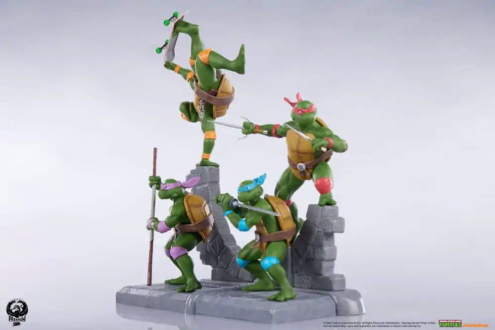 Teenage Mutant Ninja Turtles PVC Statue 4-pack  product photo