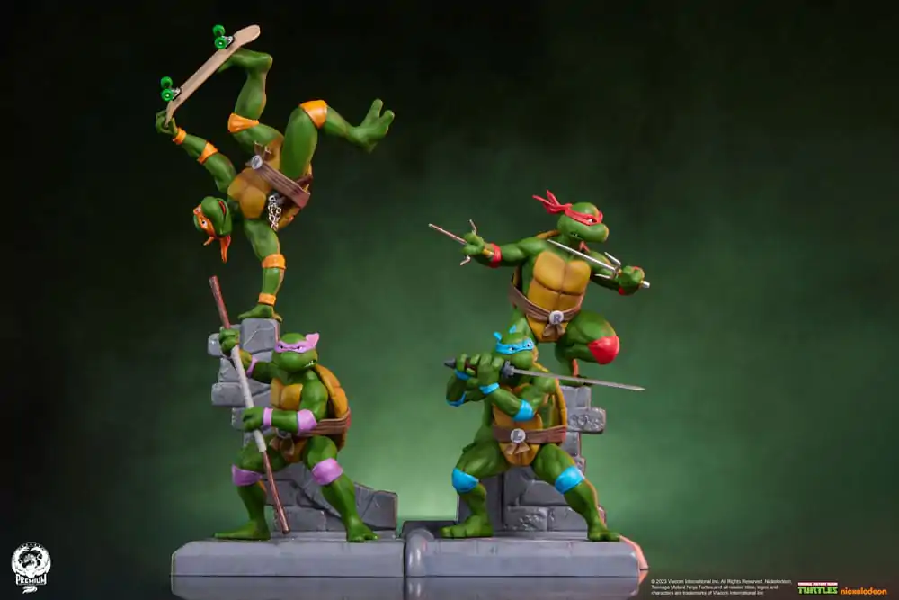 Teenage Mutant Ninja Turtles PVC Statue 4-pack  product photo