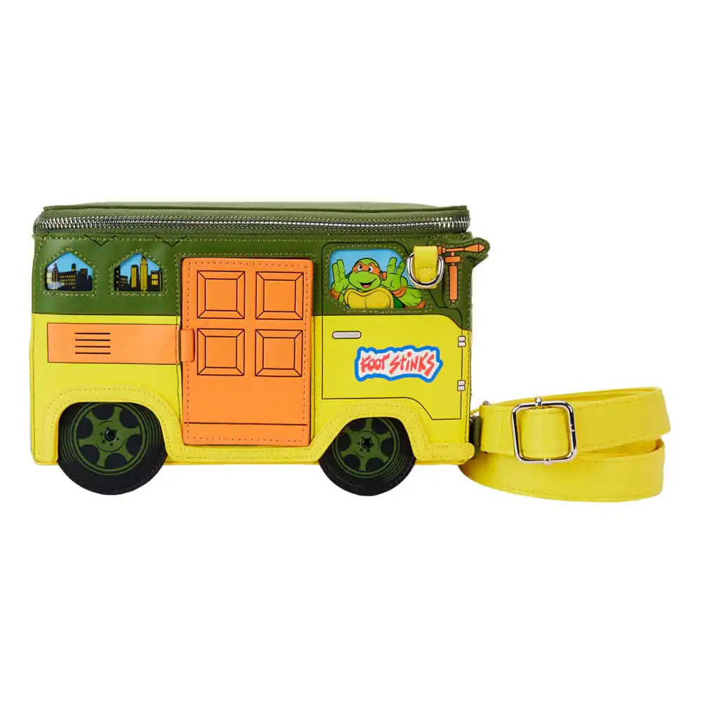 Teenage Mutant Ninja Turtles by Loungefly Crossbody 40th Anniversary Party Wagon Figural product photo