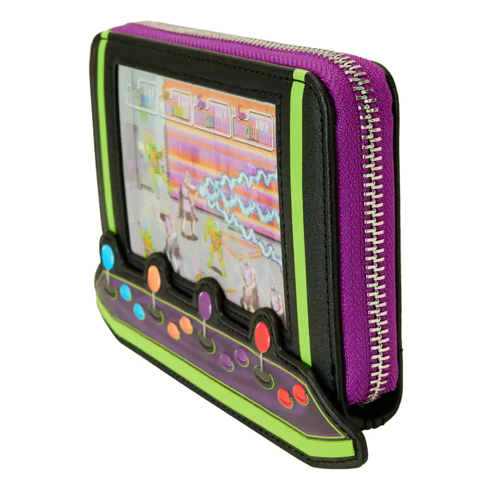 Teenage Mutant Ninja Turtles by Loungefly Wallet 40th Anniversary Vintage Arcade product photo