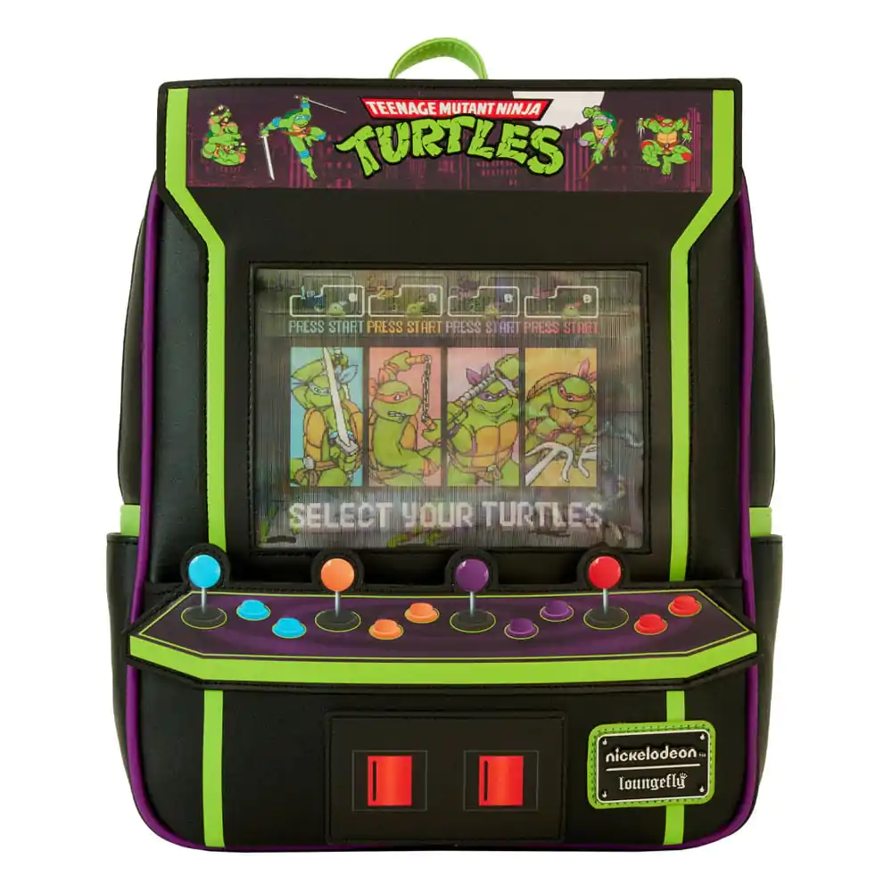 Teenage Mutant Ninja Turtles by Loungefly Backpack 40th Anniversary Vintage Arcade product photo