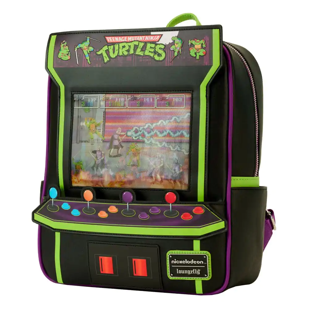 Teenage Mutant Ninja Turtles by Loungefly Backpack 40th Anniversary Vintage Arcade product photo