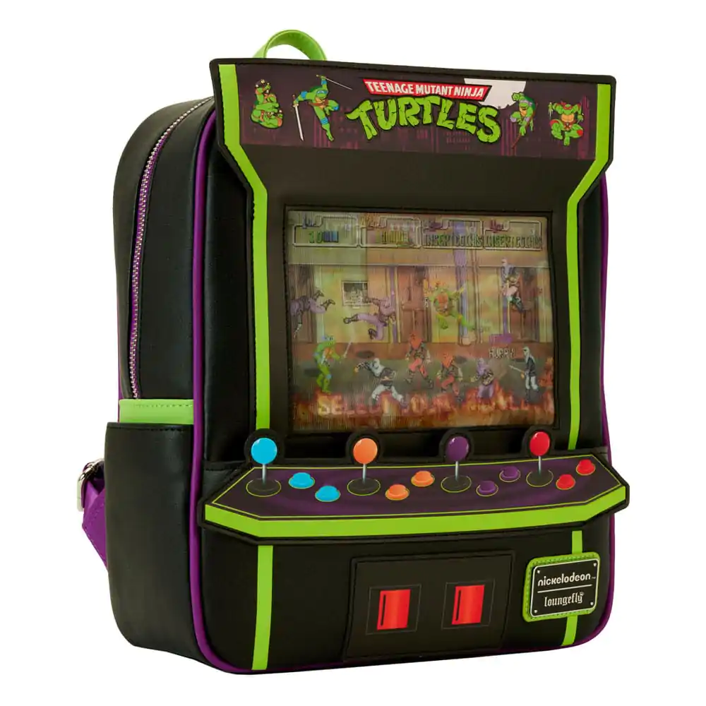 Teenage Mutant Ninja Turtles by Loungefly Backpack 40th Anniversary Vintage Arcade product photo