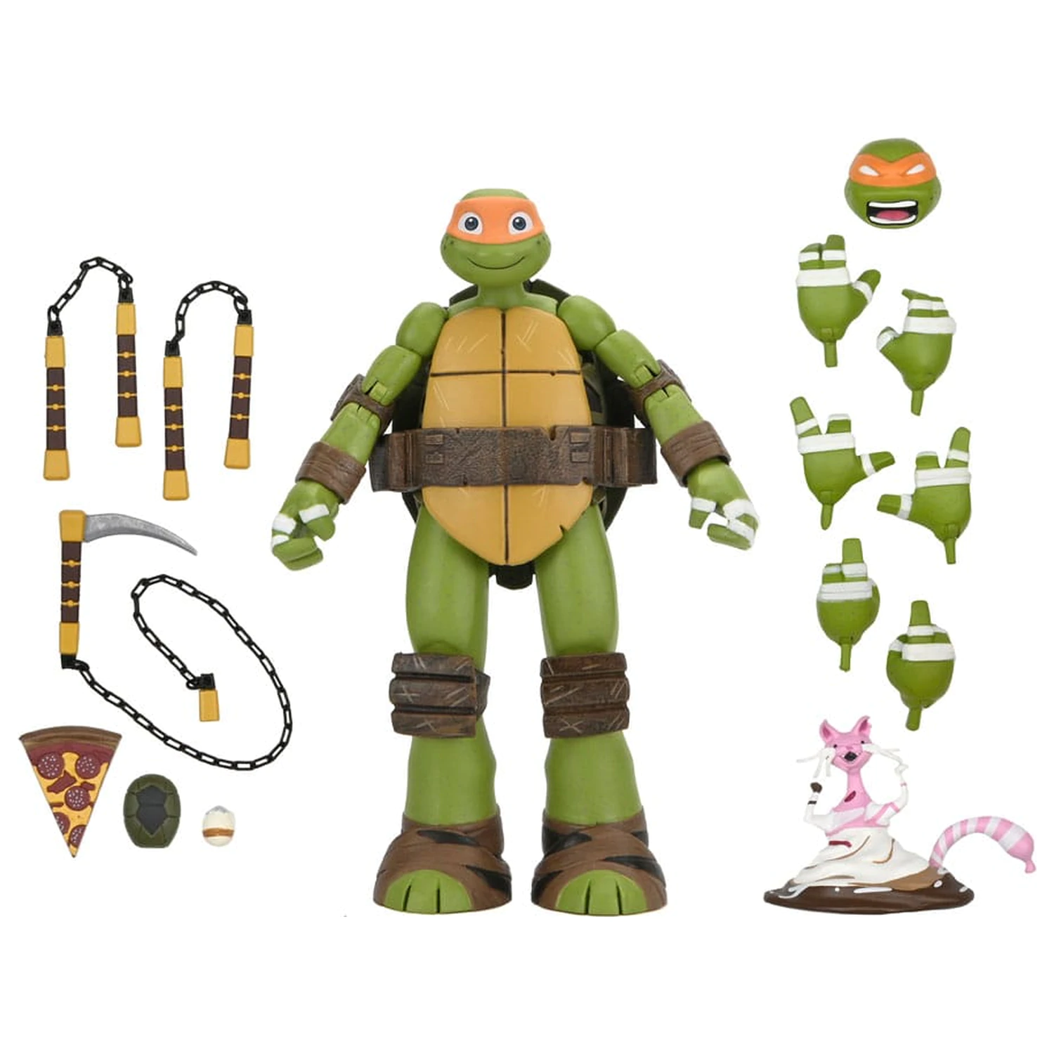 Teenage Mutant Ninja Turtles Action Figure Ultimate Michelangelo 18 cm product photo