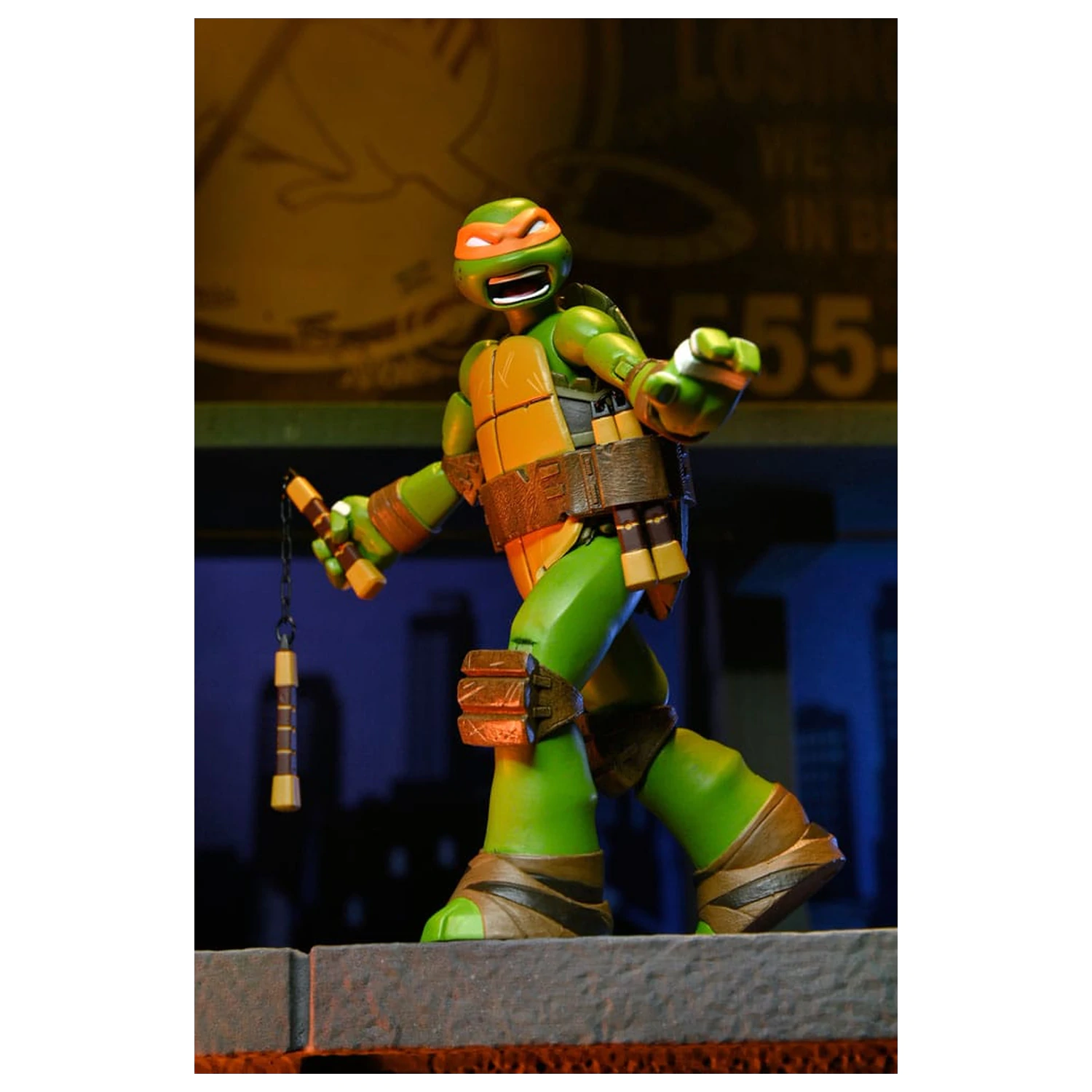 Teenage Mutant Ninja Turtles Action Figure Ultimate Michelangelo 18 cm product photo