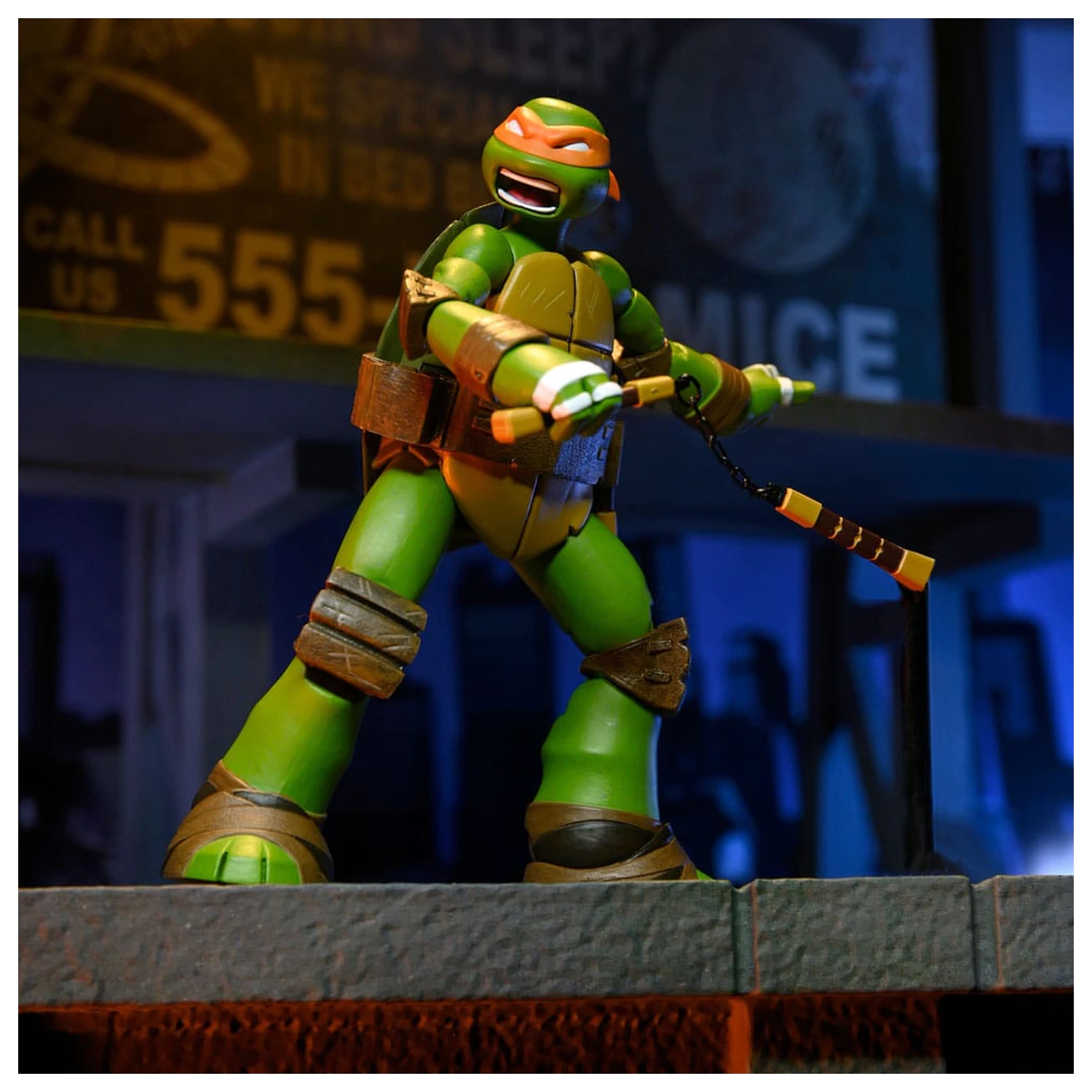 Teenage Mutant Ninja Turtles Action Figure Ultimate Michelangelo 18 cm product photo