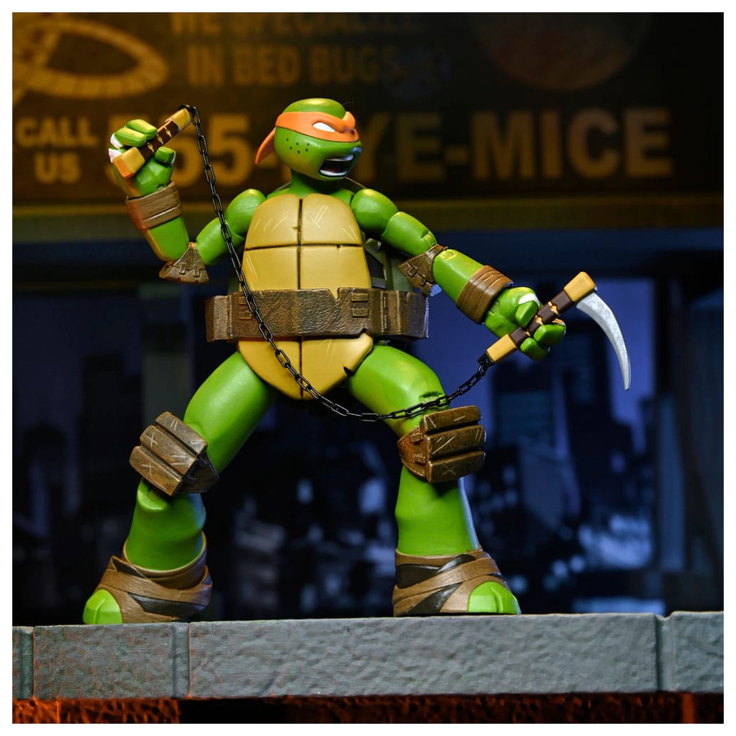 Teenage Mutant Ninja Turtles Action Figure Ultimate Michelangelo 18 cm product photo