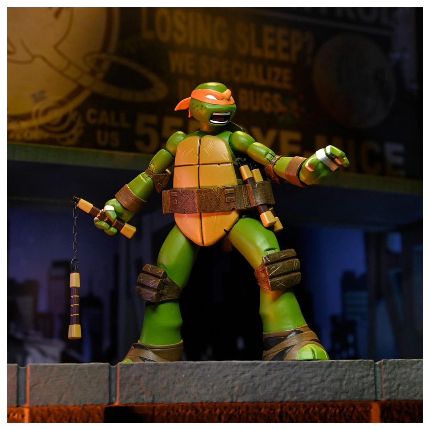 Teenage Mutant Ninja Turtles Action Figure Ultimate Michelangelo 18 cm product photo