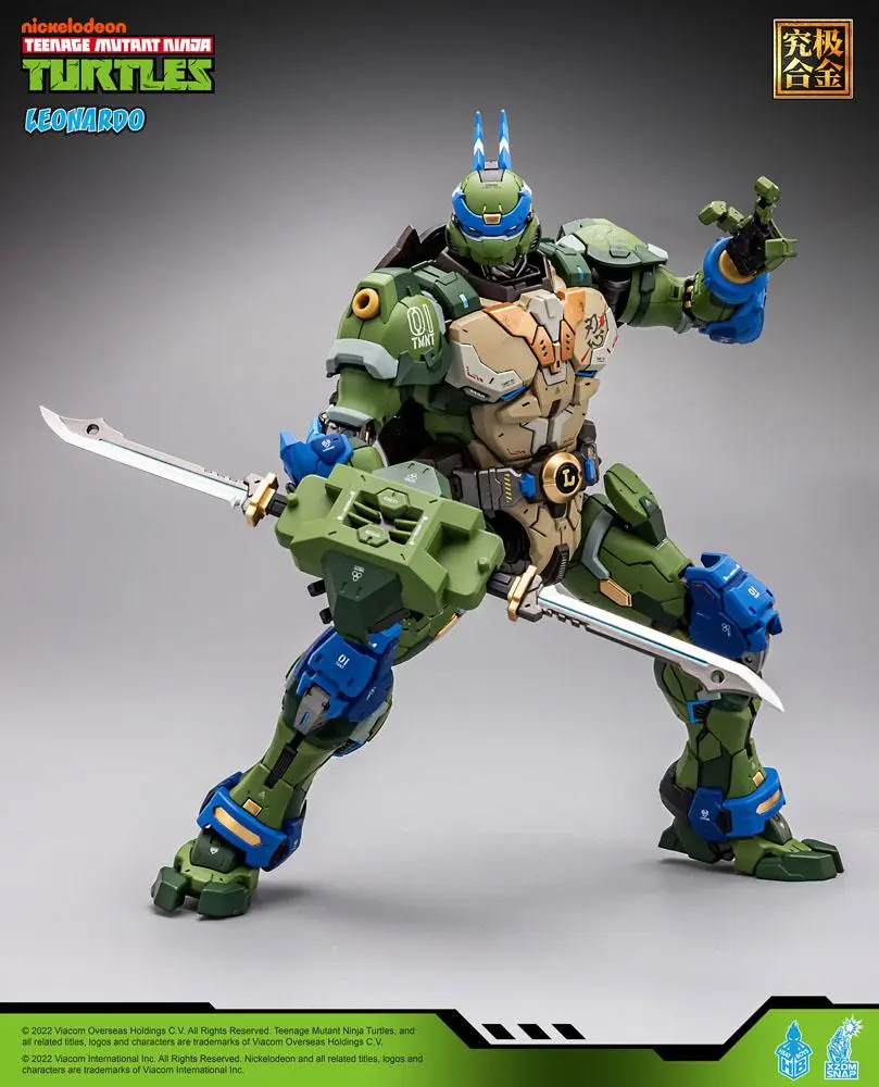 Teenage Mutant Ninja Turtles Alloy Action Figure HB0012 Leonardo 23 cm product photo