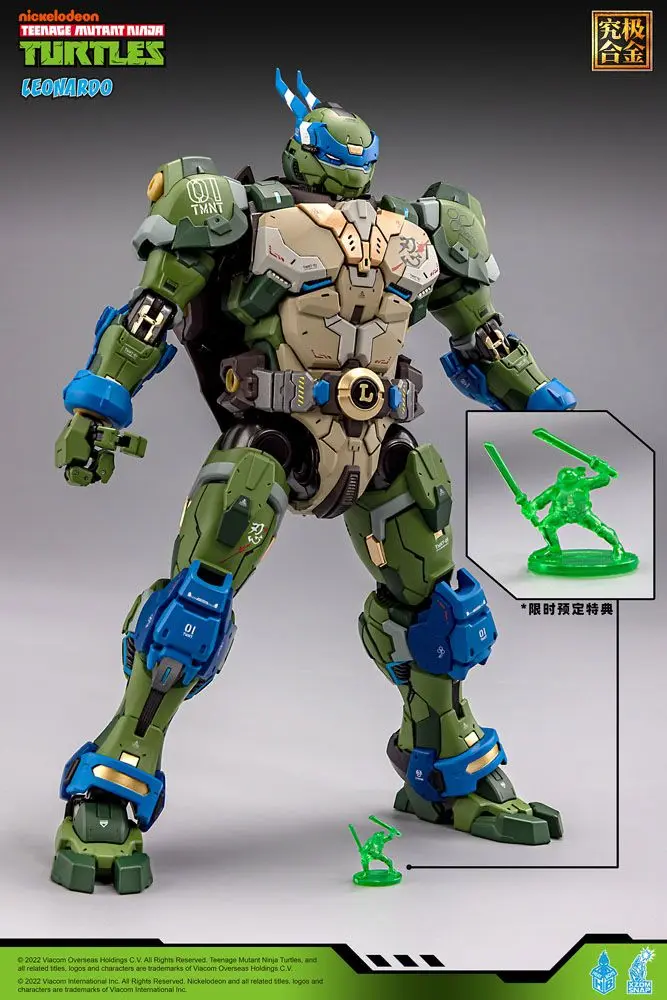 Teenage Mutant Ninja Turtles Alloy Action Figure HB0012 Leonardo 23 cm product photo