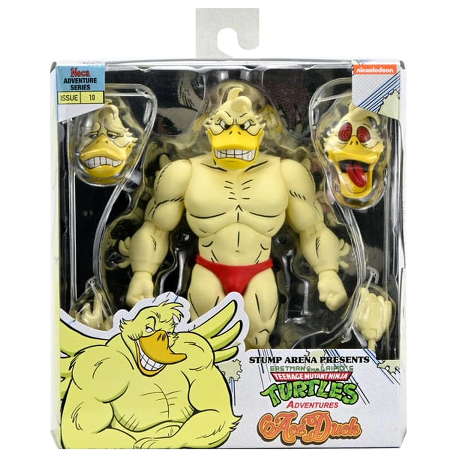 Teenage Mutant Ninja Turtles (Archie Comics) Action Figure Stump Wrestling Ace Duck 18 cm product photo