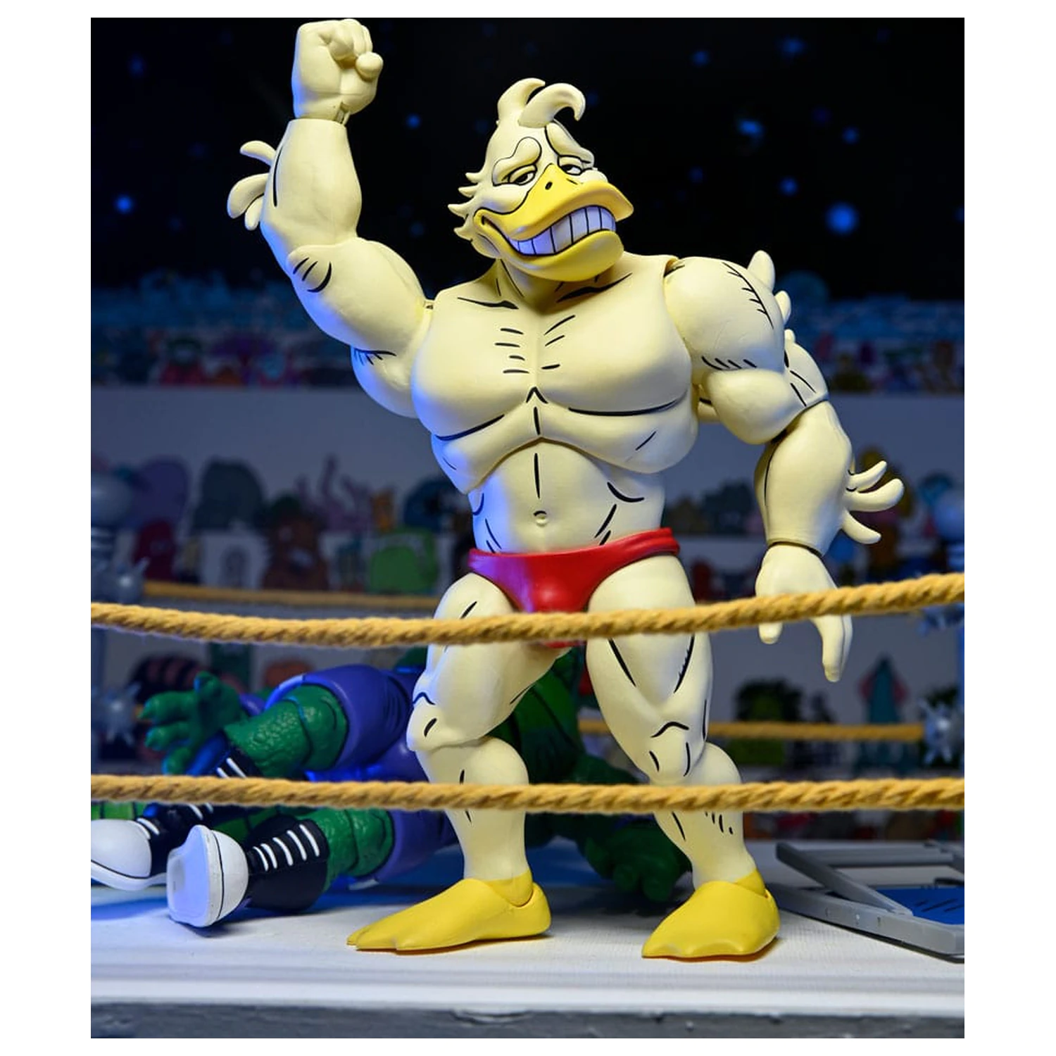 Teenage Mutant Ninja Turtles (Archie Comics) Action Figure Stump Wrestling Ace Duck 18 cm product photo