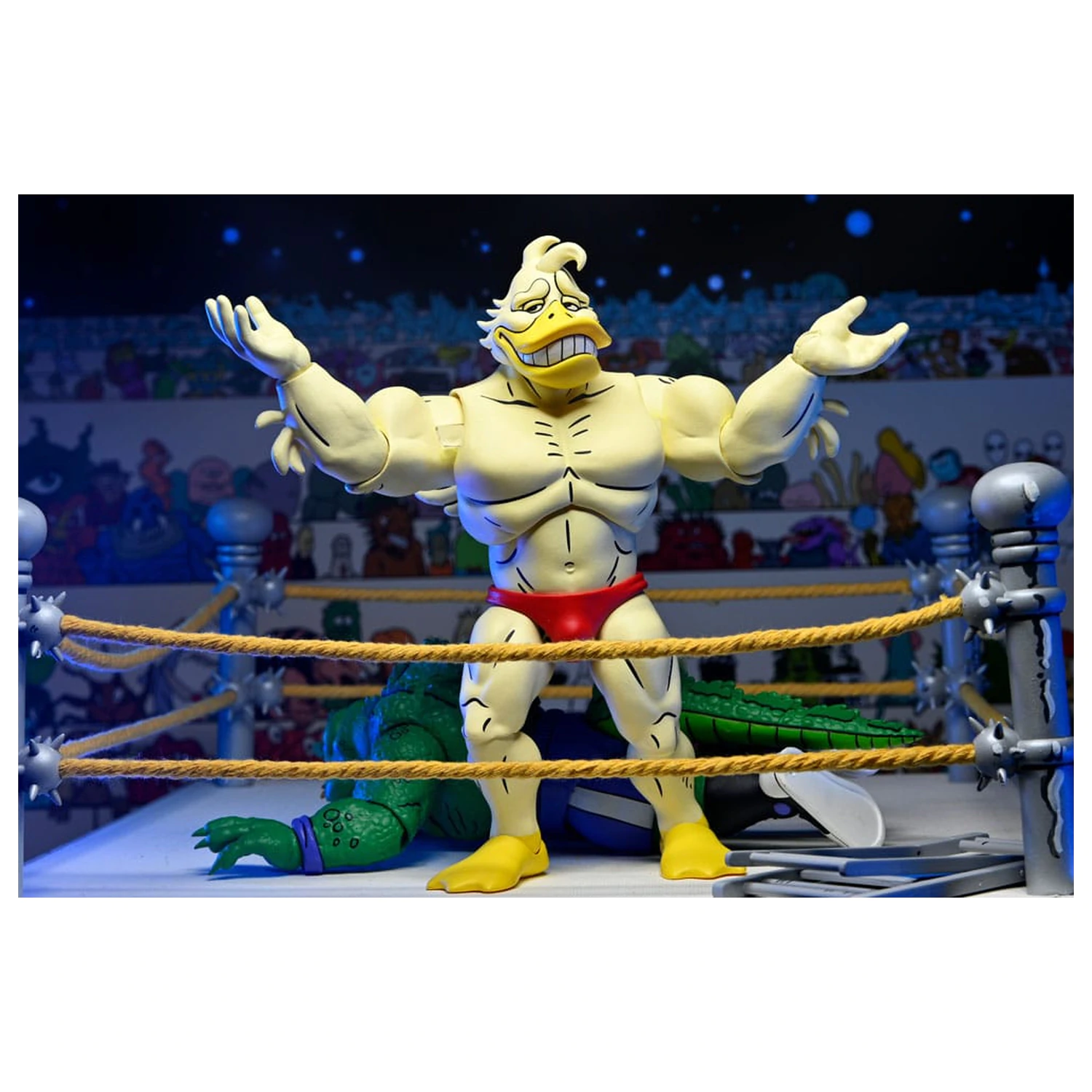 Teenage Mutant Ninja Turtles (Archie Comics) Action Figure Stump Wrestling Ace Duck 18 cm product photo