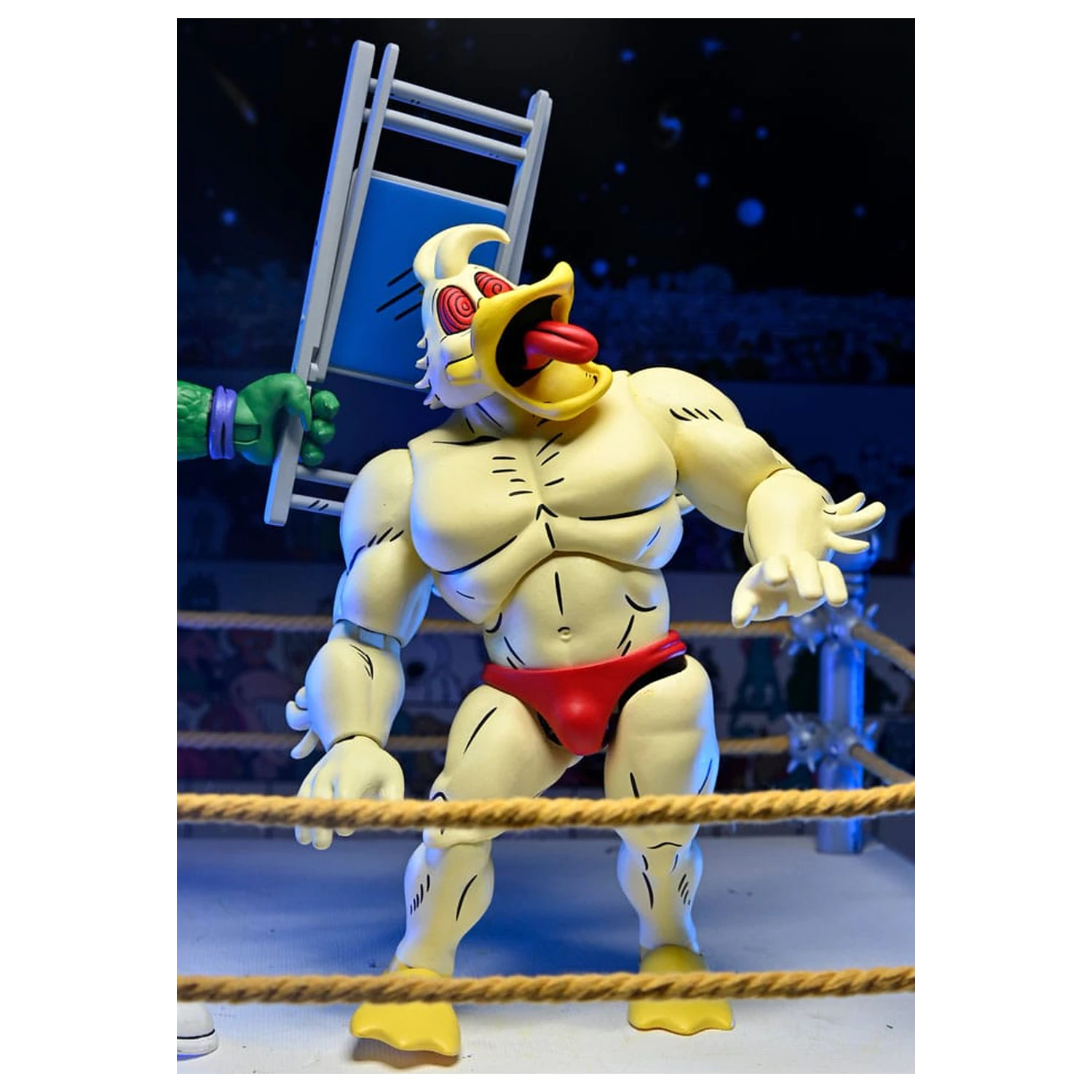 Teenage Mutant Ninja Turtles (Archie Comics) Action Figure Stump Wrestling Ace Duck 18 cm product photo