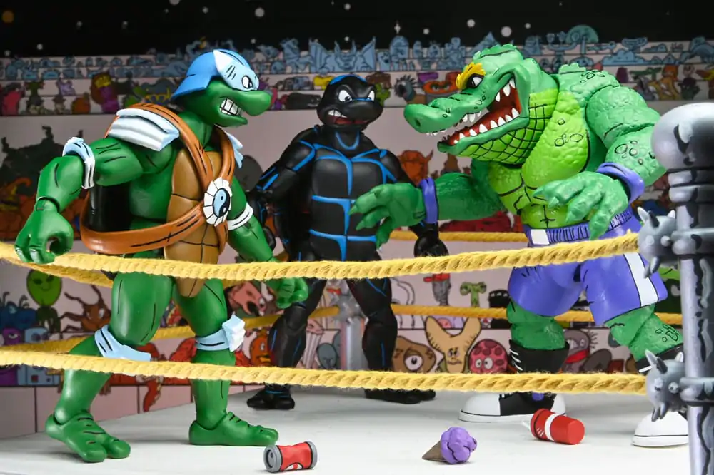 Teenage Mutant Ninja Turtles (Archie Comics) Action Figures 4-Pack Stump Wrestling Turtles 18 cm termékfotó