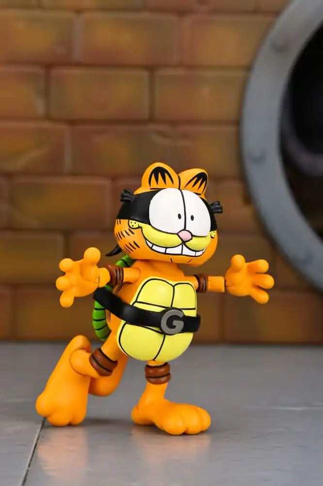 Teenage Mutant Ninja Turtles (Archie Comics) x Garfield Action Figure 2-Pack Ultimate Garfello & Odie 10 cm product photo