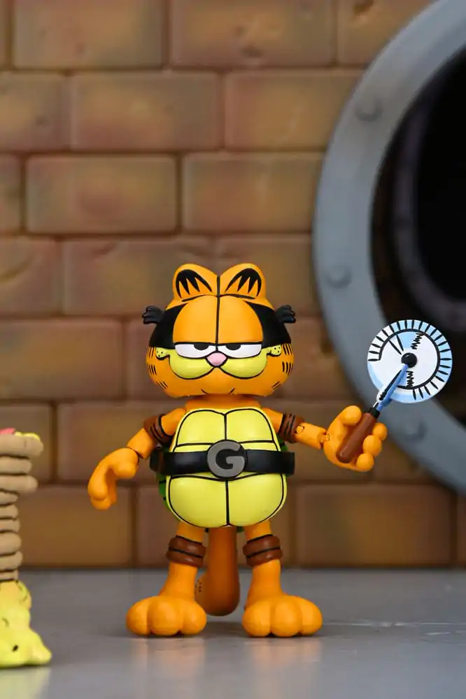 Teenage Mutant Ninja Turtles (Archie Comics) x Garfield Action Figure 2-Pack Ultimate Garfello & Odie 10 cm product photo