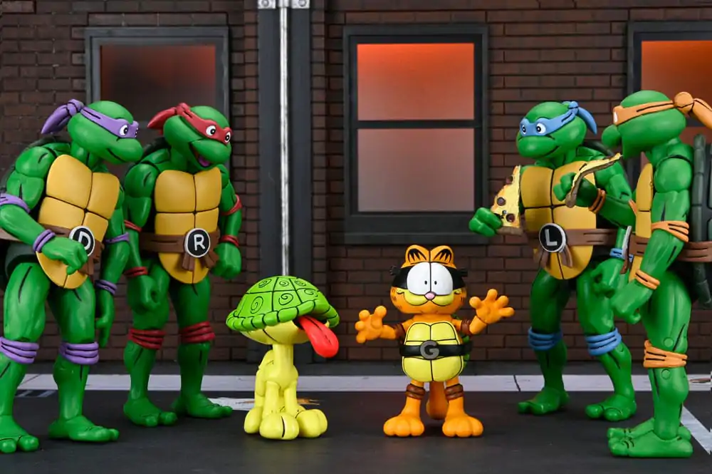 Teenage Mutant Ninja Turtles (Archie Comics) x Garfield Action Figure 2-Pack Ultimate Garfello & Odie 10 cm product photo