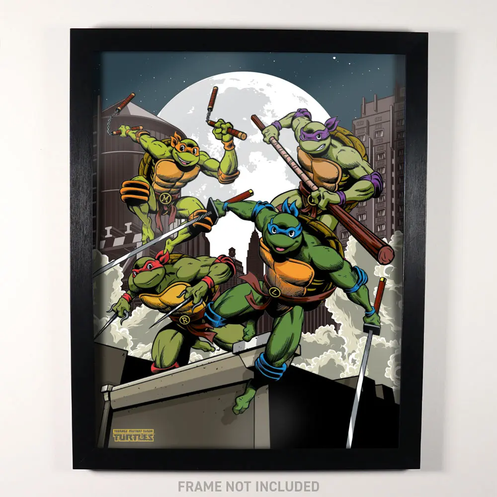 Teenage Mutant Ninja Turtles Art Print Limited Edition Fan-Cel 36 x 28 cm product photo