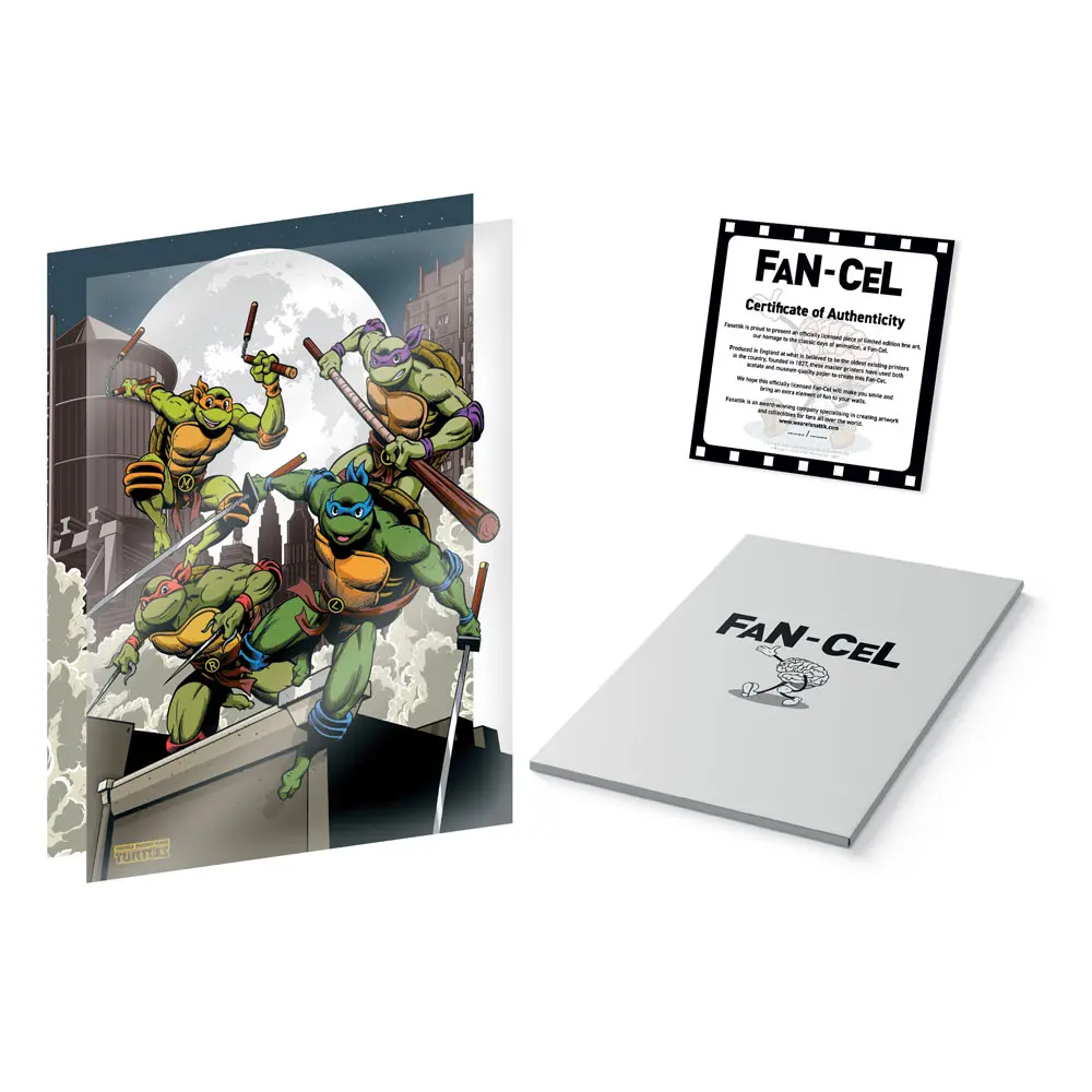 Teenage Mutant Ninja Turtles Art Print Limited Edition Fan-Cel 36 x 28 cm product photo