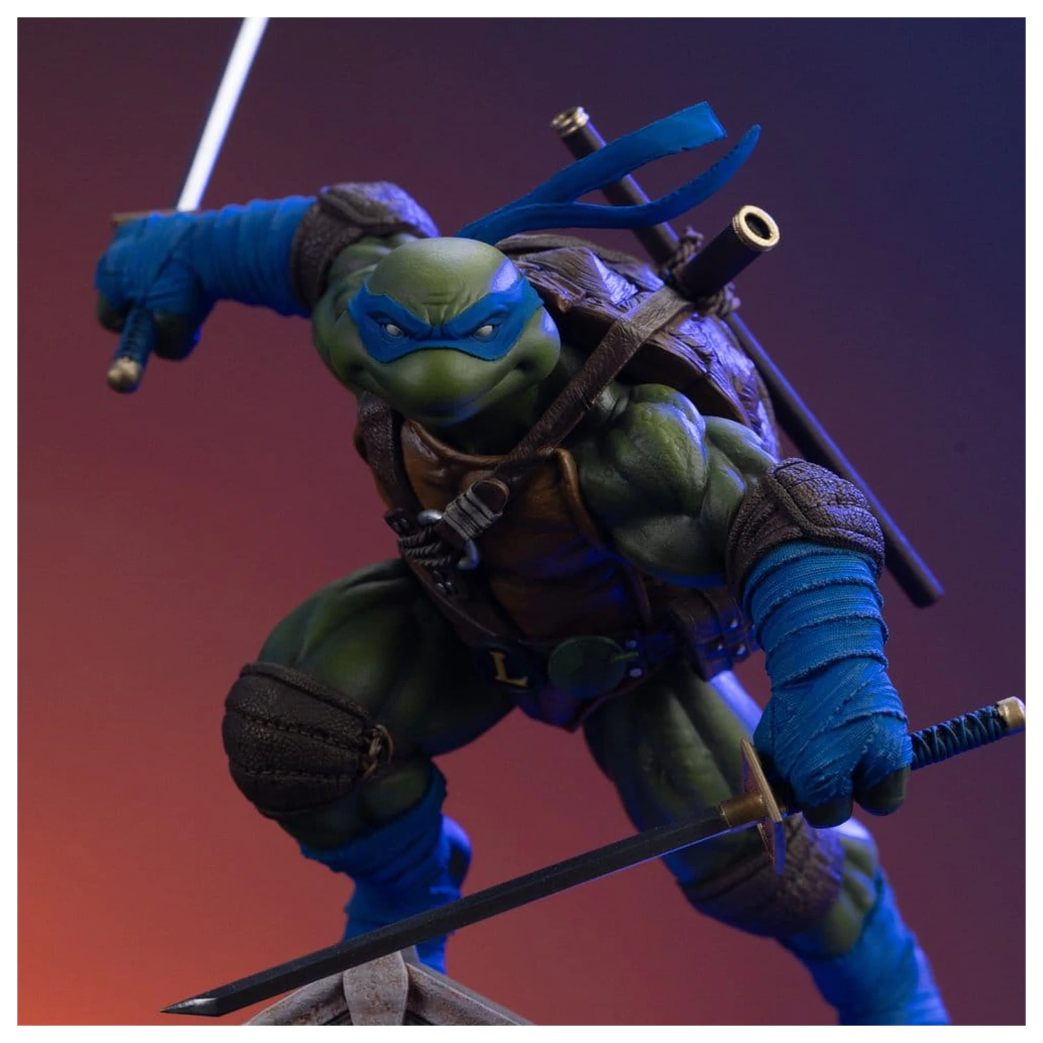 Teenage Mutant Ninja Turtles Art Scale Statue 1/10 Leonardo Unleashed 22 cm product photo