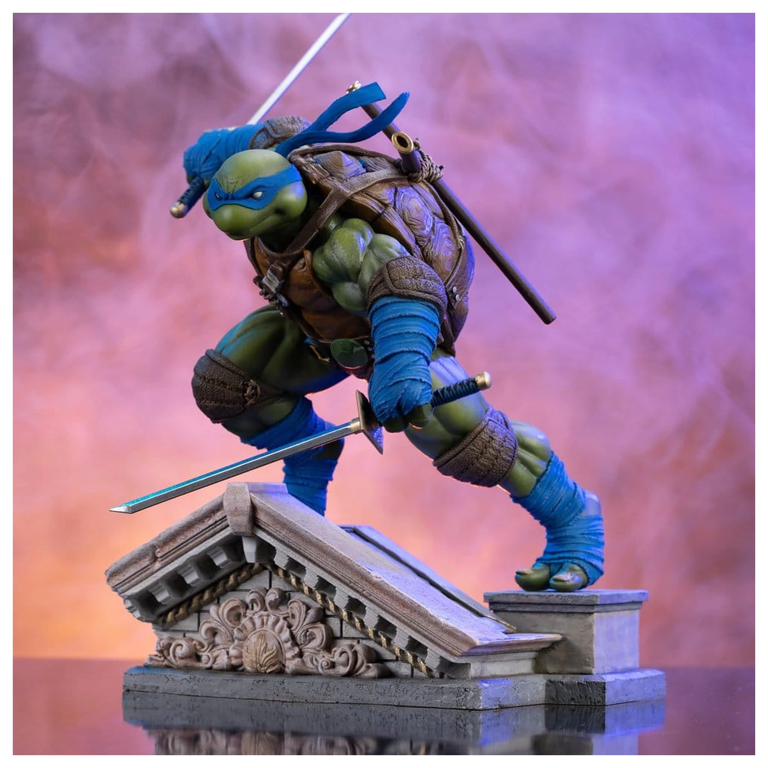 Teenage Mutant Ninja Turtles Art Scale Statue 1/10 Leonardo Unleashed 22 cm product photo