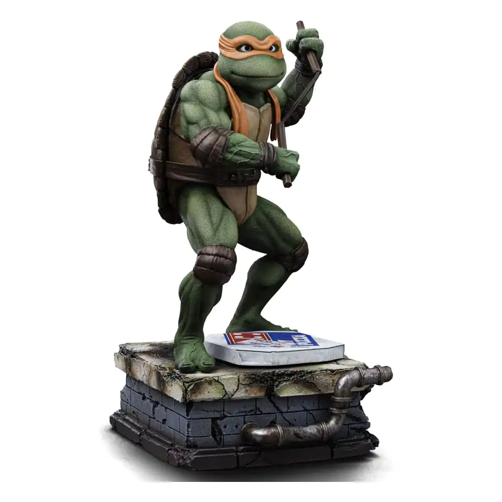 Teenage Mutant Ninja Turtles Art Scale Statue 1/10 Michelangelo 19 cm termékfotó