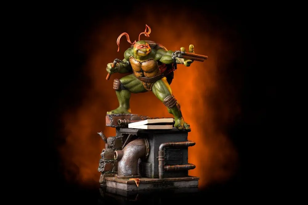 Teenage Mutant Ninja Turtles Art Scale Statue 1/10 Michelangelo 25 cm termékfotó