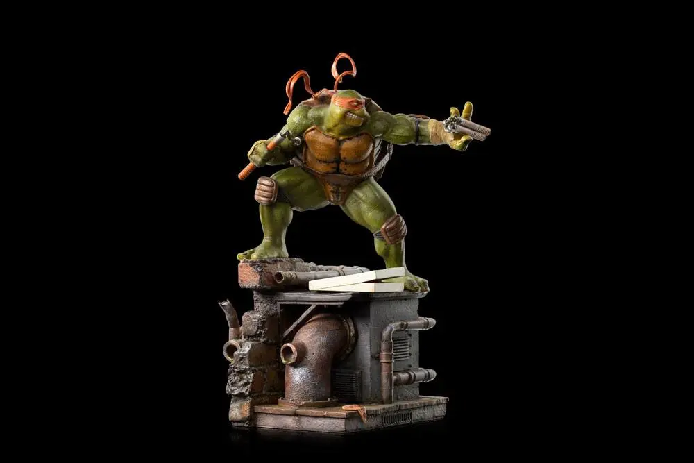 Teenage Mutant Ninja Turtles Art Scale Statue 1/10 Michelangelo 25 cm termékfotó