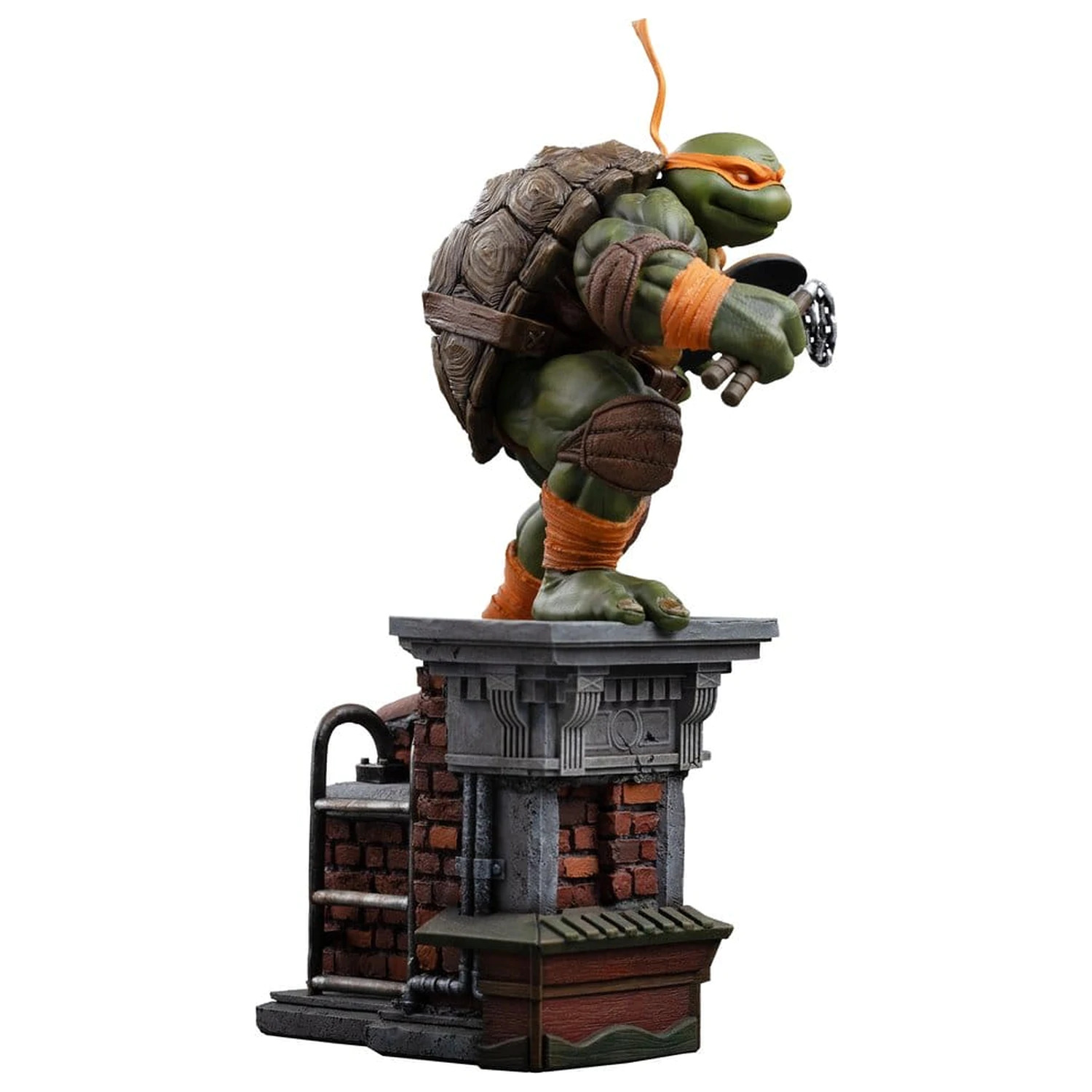 Teenage Mutant Ninja Turtles Art Scale Statue 1/10 Michelangelo Unleashed 24 cm product photo
