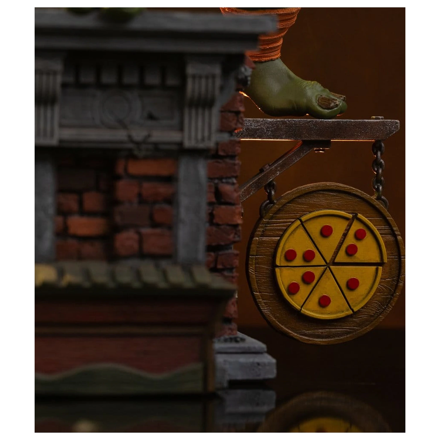 Teenage Mutant Ninja Turtles Art Scale Statue 1/10 Michelangelo Unleashed 24 cm product photo