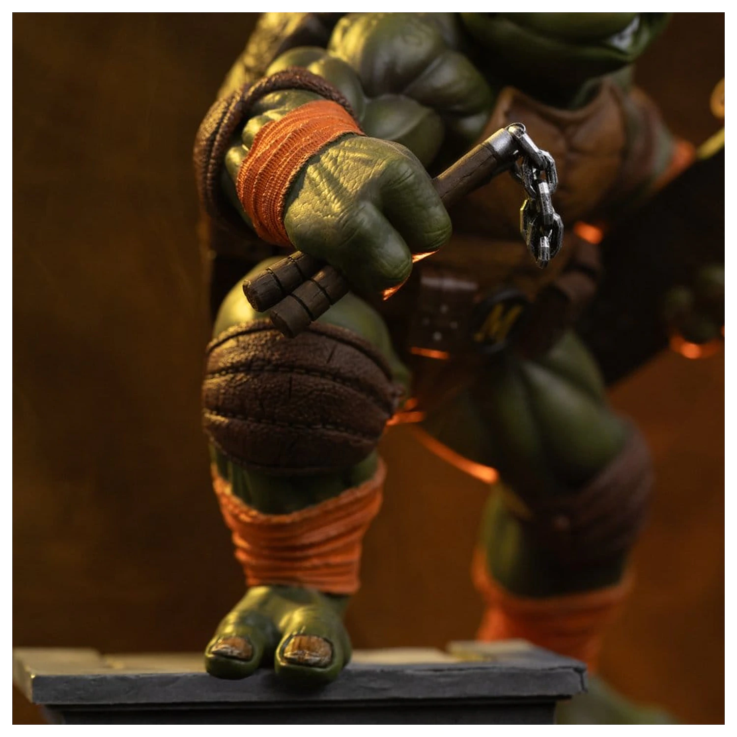 Teenage Mutant Ninja Turtles Art Scale Statue 1/10 Michelangelo Unleashed 24 cm product photo