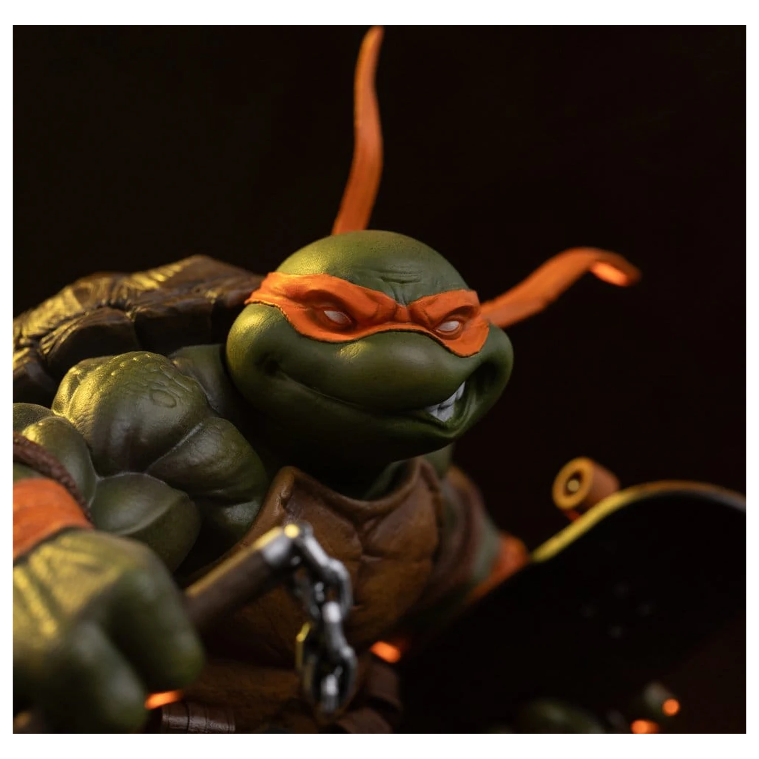 Teenage Mutant Ninja Turtles Art Scale Statue 1/10 Michelangelo Unleashed 24 cm product photo
