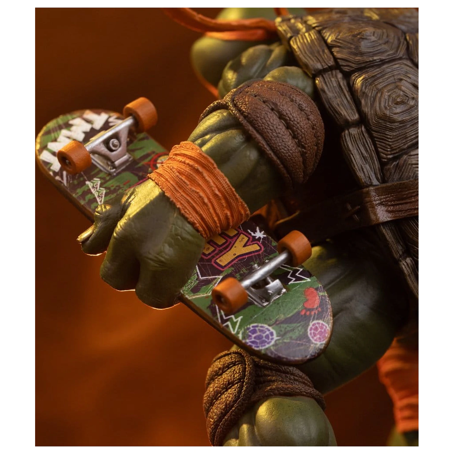 Teenage Mutant Ninja Turtles Art Scale Statue 1/10 Michelangelo Unleashed 24 cm product photo