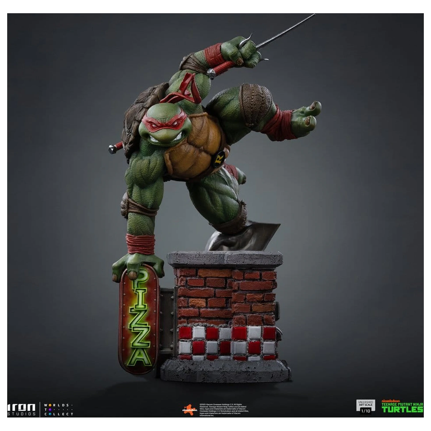 Teenage Mutant Ninja Turtles Art Scale Statue 1/10 Raphael 24 cm product photo