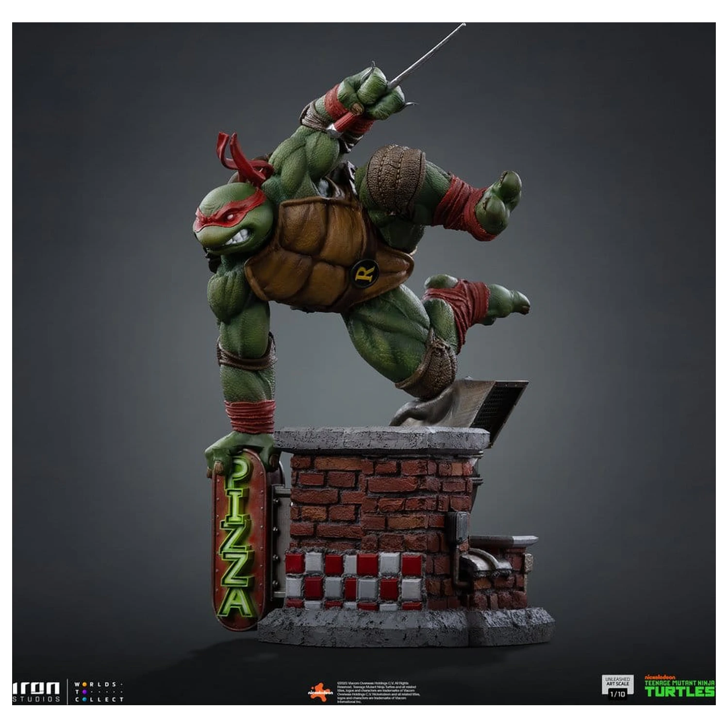 Teenage Mutant Ninja Turtles Art Scale Statue 1/10 Raphael 24 cm product photo