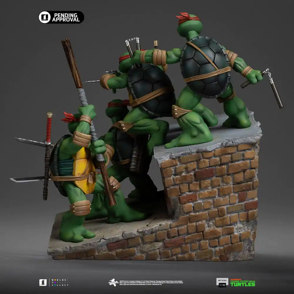 Teenage Mutant Ninja Turtles Art Scale Statue 1/10 Teenage Mutant Ninja Turtles Kevin Eastman Version 24 cm product photo