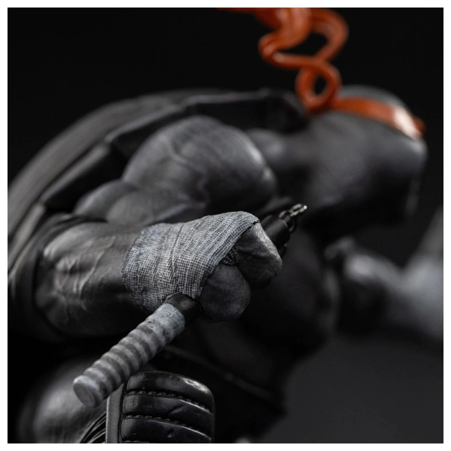 Teenage Mutant Ninja Turtles Art Scale Statue 1/10 Michelangelo Black and White Variant 26 cm product photo