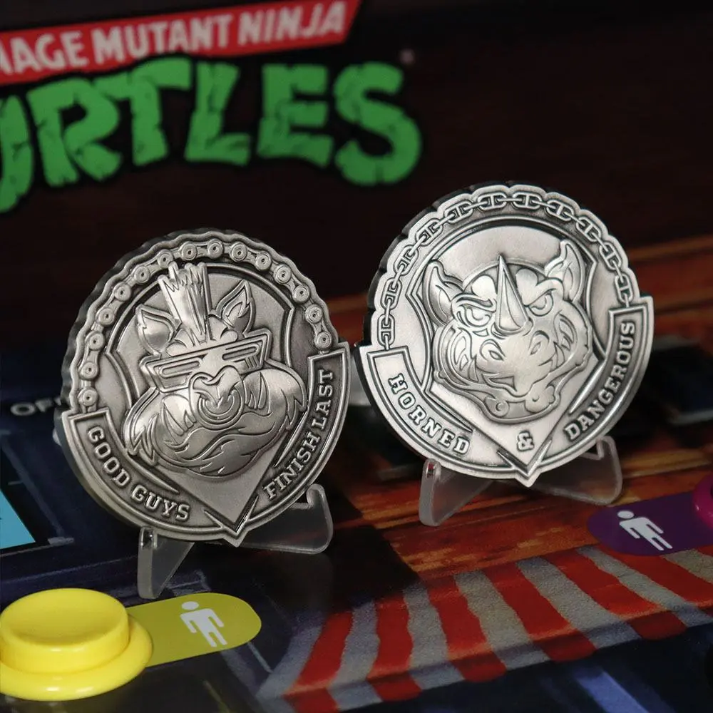 Teenage Mutant Ninja Turtles Medallion Set Bad Guys Limited Edition product photo