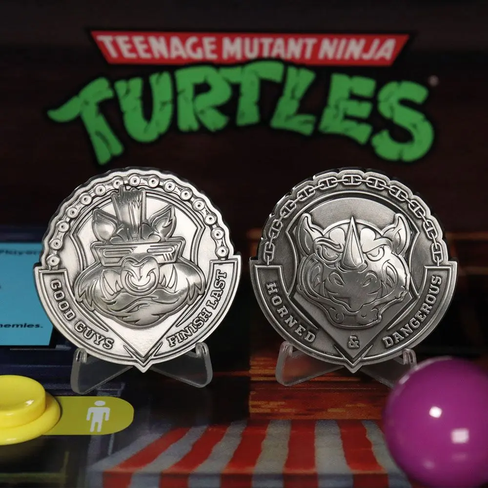Teenage Mutant Ninja Turtles Medallion Set Bad Guys Limited Edition product photo