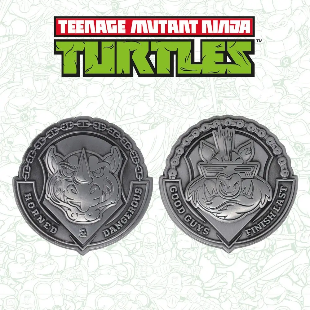 Teenage Mutant Ninja Turtles Medallion Set Bad Guys Limited Edition product photo