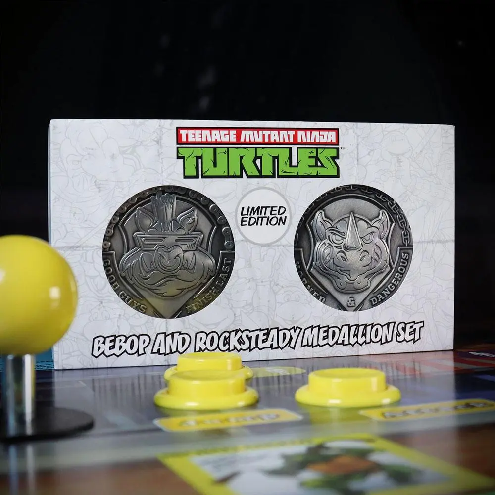 Teenage Mutant Ninja Turtles Medallion Set Bad Guys Limited Edition product photo