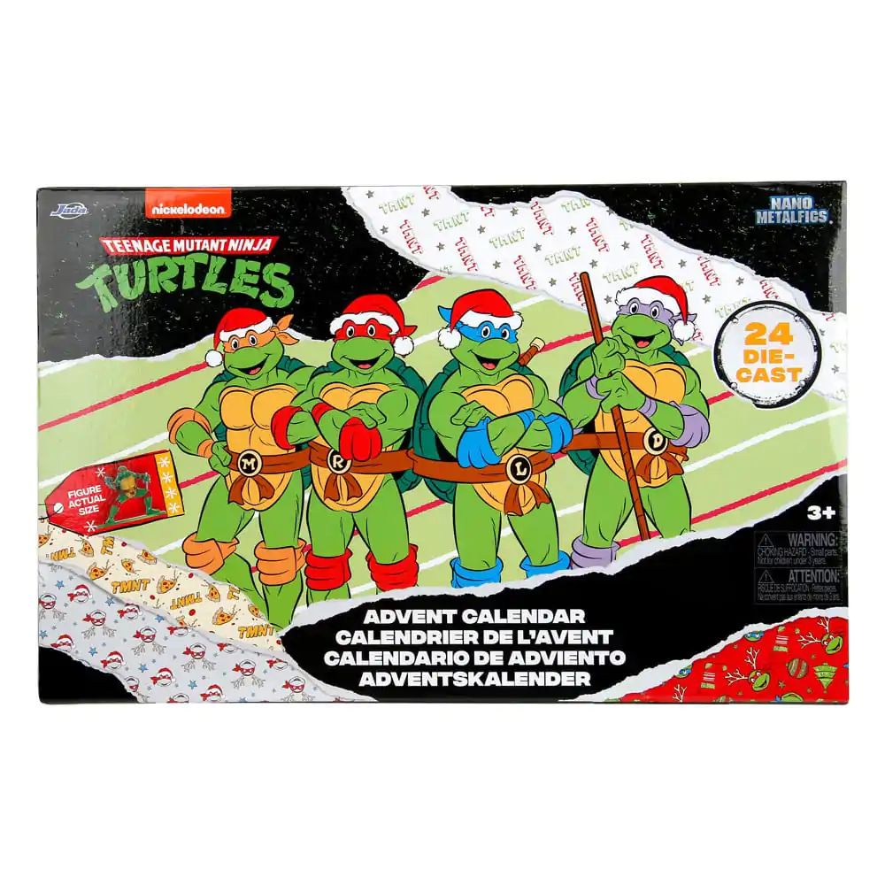 Teenage Mutant Ninja Turtles Battle Diecast Mini Figures Advent Calendar Holiday 2024 termékfotó