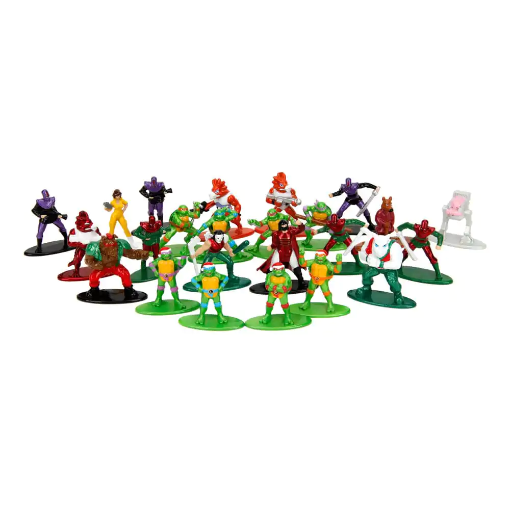 Teenage Mutant Ninja Turtles Battle Diecast Mini Figures Advent Calendar Holiday 2024 product photo