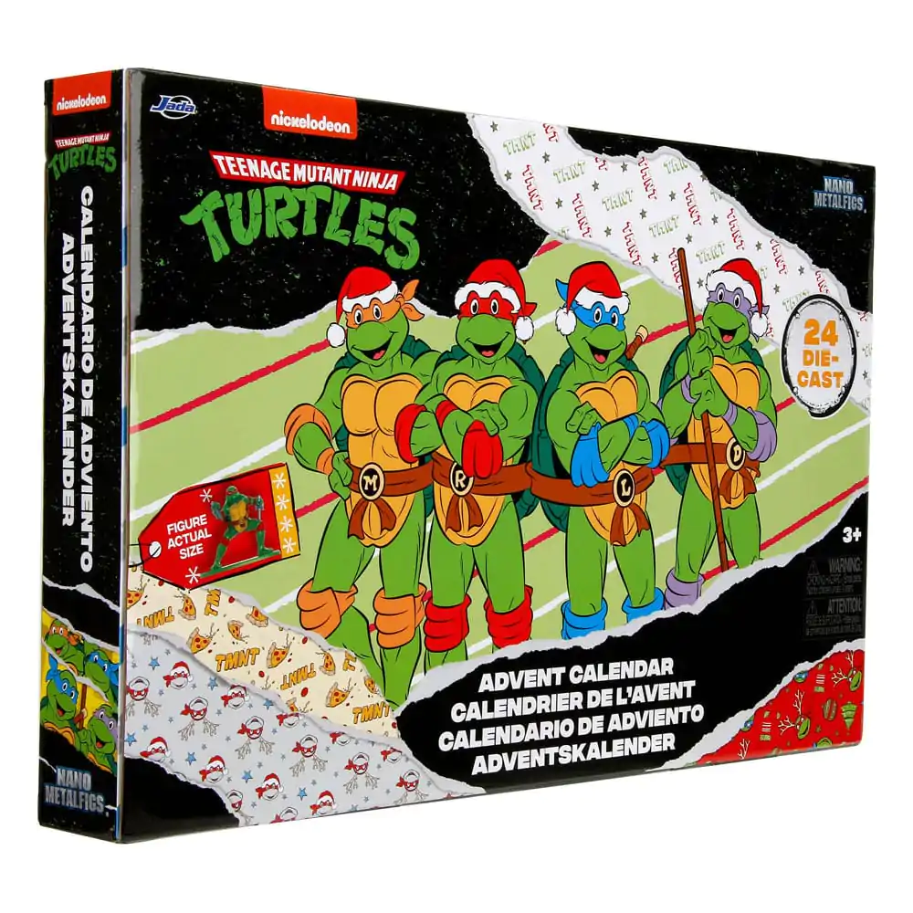 Teenage Mutant Ninja Turtles Battle Diecast Mini Figures Advent Calendar Holiday 2024 termékfotó