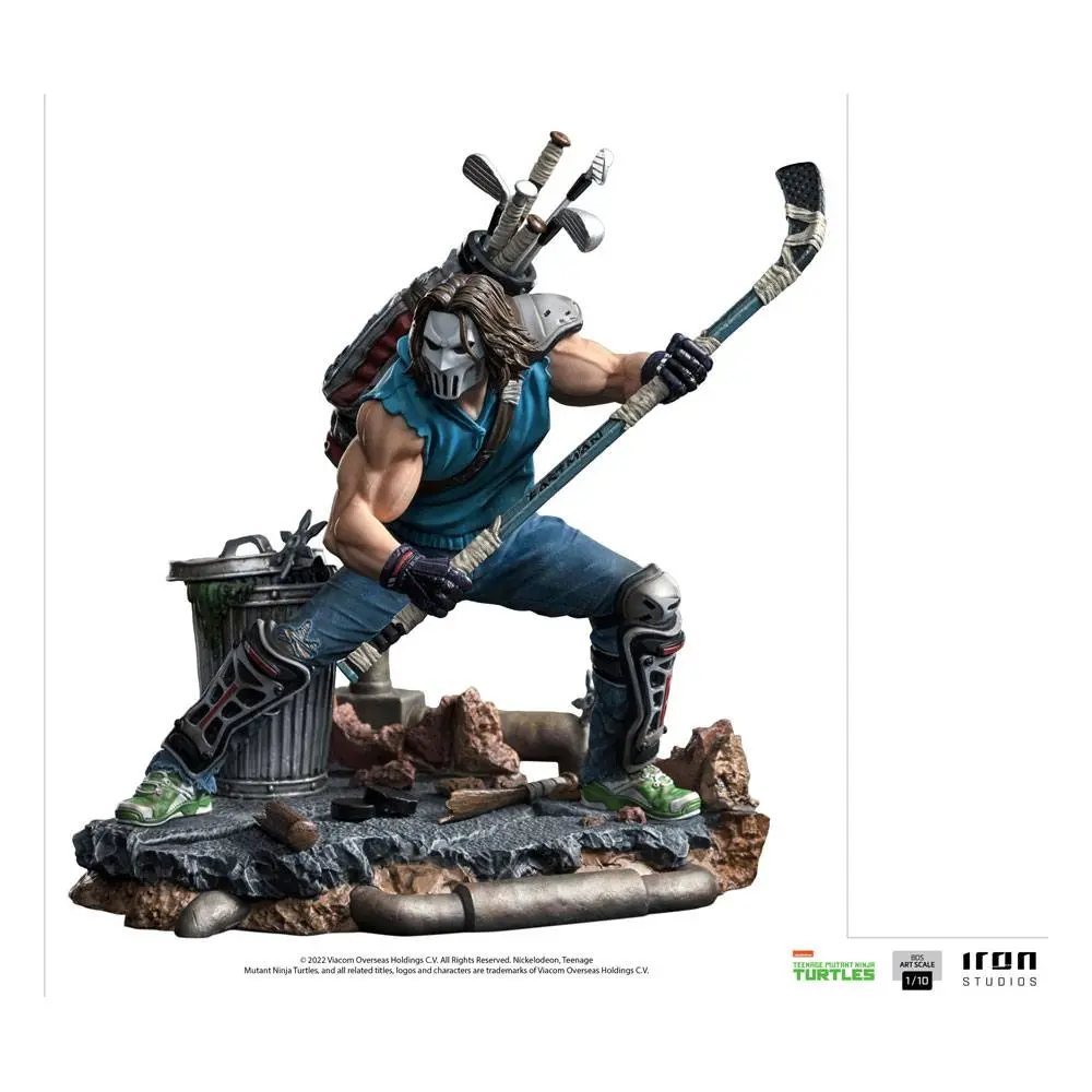 Teenage Mutant Ninja Turtles BDS Art Scale Statue 1/10 Casey Jones 19 cm product photo