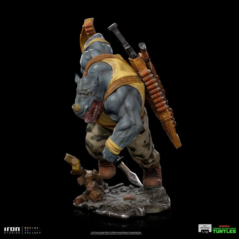 Teenage Mutant Ninja Turtles BDS Art Scale Statue 1/10 Rocksteady 24 cm product photo